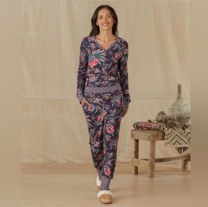 Sundance Garden Tapestry Waffle Knit PJ's